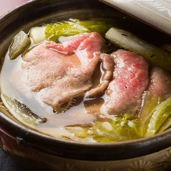牛ロース治部煮